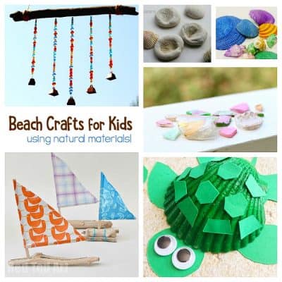 Beach Nature Crafts for Kids