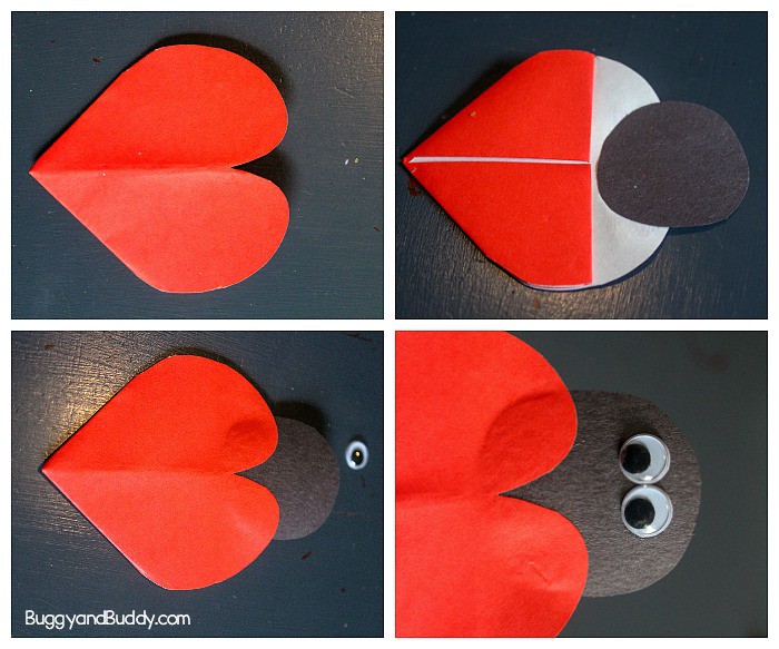 how to make a ladybug bookmark craft for kids
