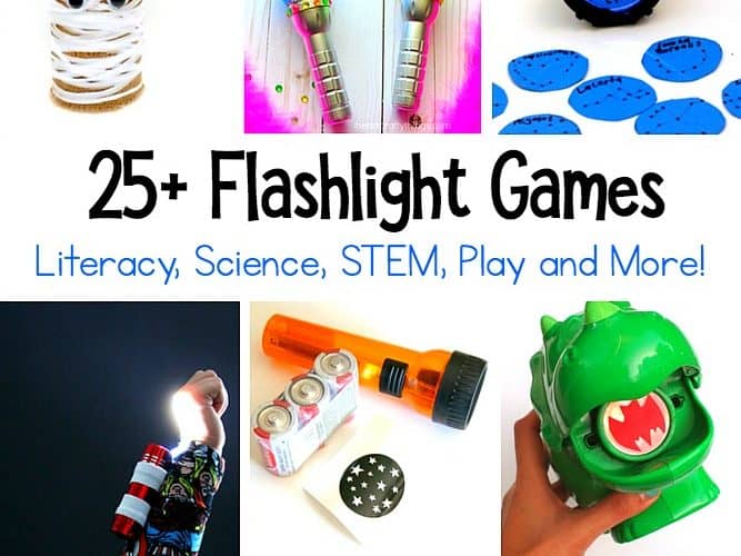 25+ Flashlight Games and Activities for Kids