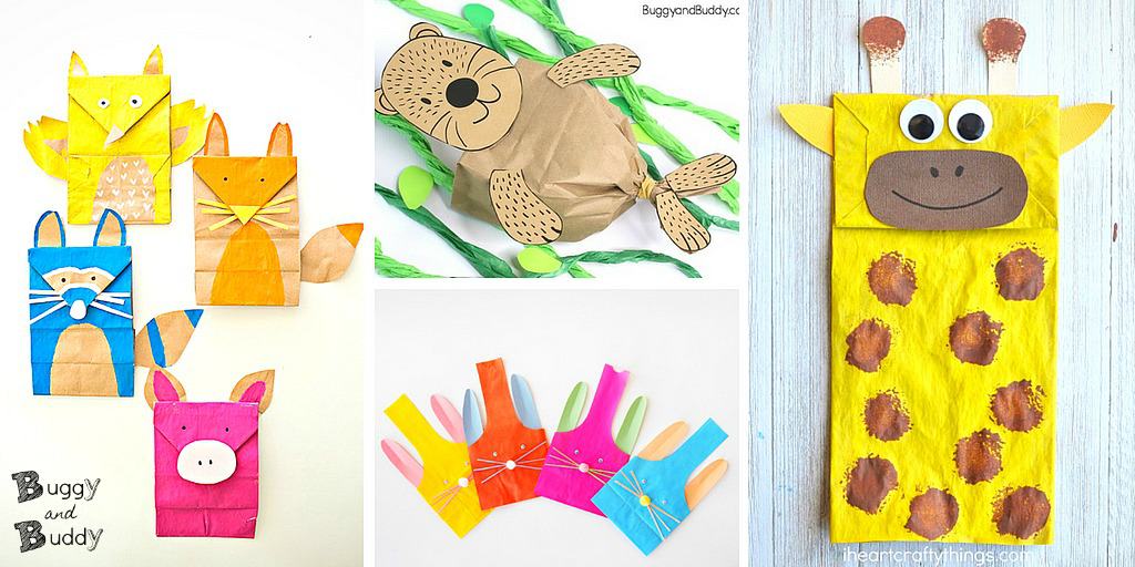 20+ Paper Bag Crafts for Kids