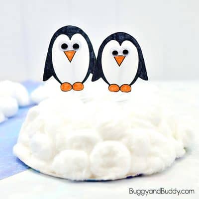 Waddling Penguin Winter Craft for Kids