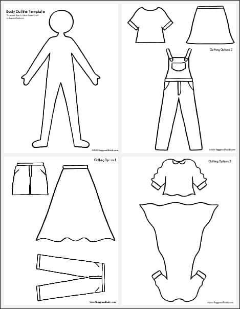 paper doll templates