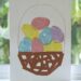 Easter Crafts for Kids: Sponge Painted Easter Eggs & Basket
