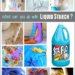 All kinds of activities for kids (including slimes and art projects) using liquid starch!