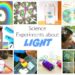 Light Science for Kids: Science activities and experiments about light refraction and light reflection!