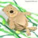 sea otter paper bag craft for kids with baby sea otter and tissue paper kelp, includes free sea otter template printable