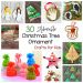 30 Homemade Christmas Ornaments for Kids to Make