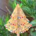 homemade christmas ornament craft for kids using paper doilies and popsicle sticks