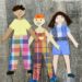 self portrait paper doll craft for kids