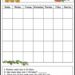 October Learning Calendar Template (Free Printable)~ Buggy and Buddy